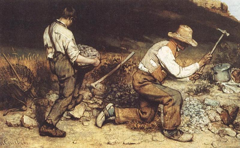 Gustave Courbet The Stonebreakers china oil painting image